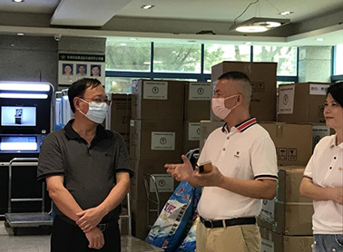 3000罐深融御贡言化橘红饮片助力深圳罗湖街道社区抗疫