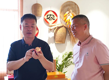 化州市委副书记、市长邓向明一行到国家森林及农村农业(深融)化州基地走访调研